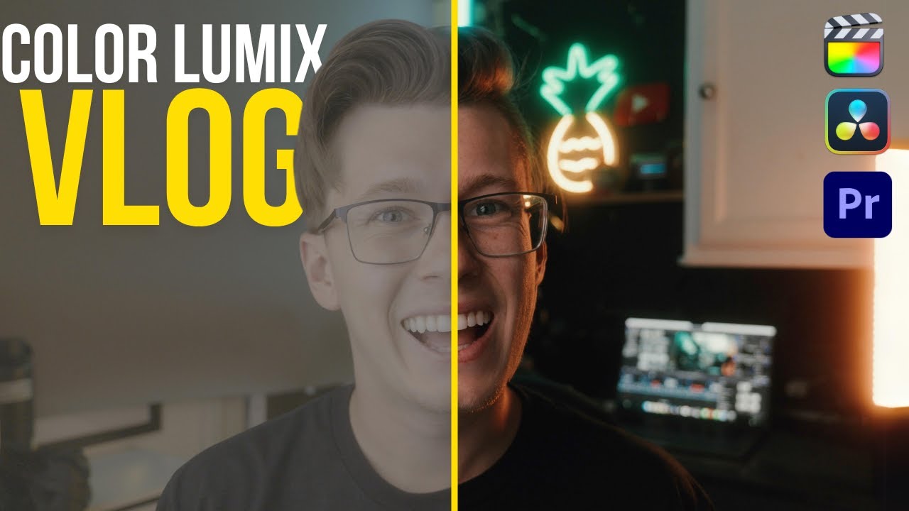 FASTEST Way to Color Grade LUMIX VLOG