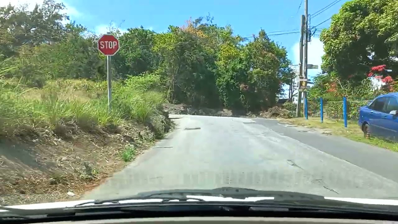 Driving in Barbados - Martins Bay to Hackleton's Cliff