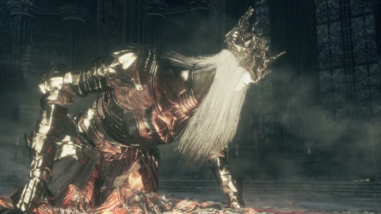 60 luck build Anri's straight sword vs Lorian