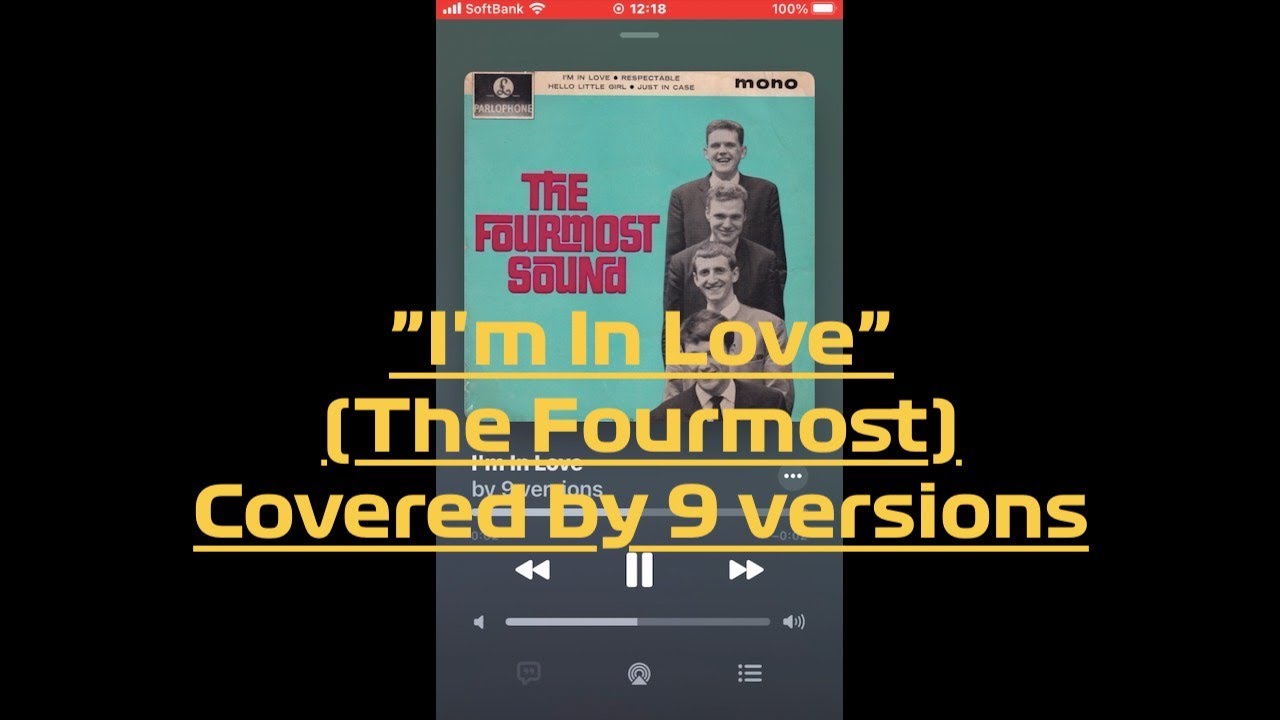 ♪ I'm In Love (The Fourmost '63) (Rare Covers)