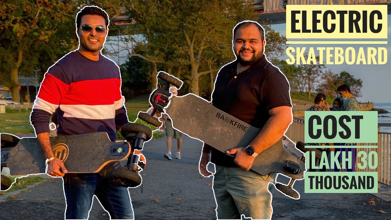 RIDING A BOOSTED BOARD FOR THE FIRST TIME!!!