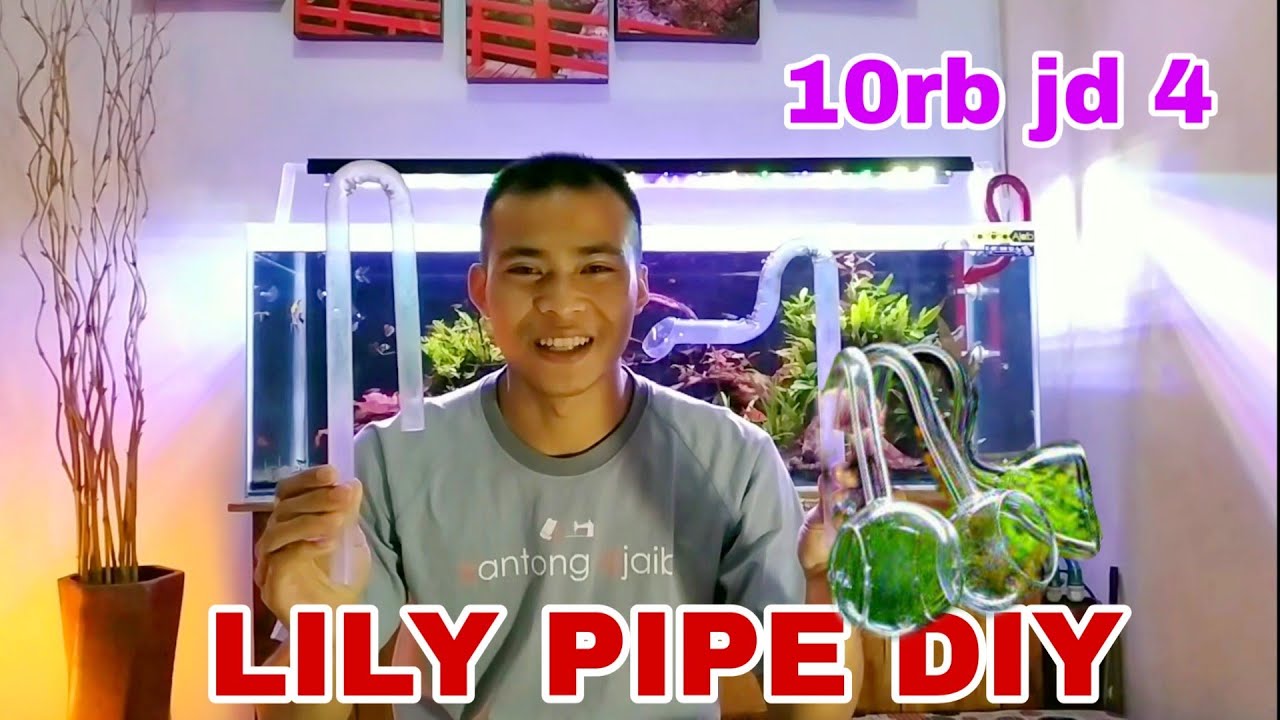 DIY LILY PIPE CANISTER