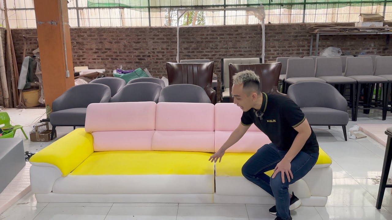 Đệm mút sofa, Cấu tạo chi tiết mút sofa Đệm mút LATEX IFD bên trong một bộ sofa trông như thế nào?