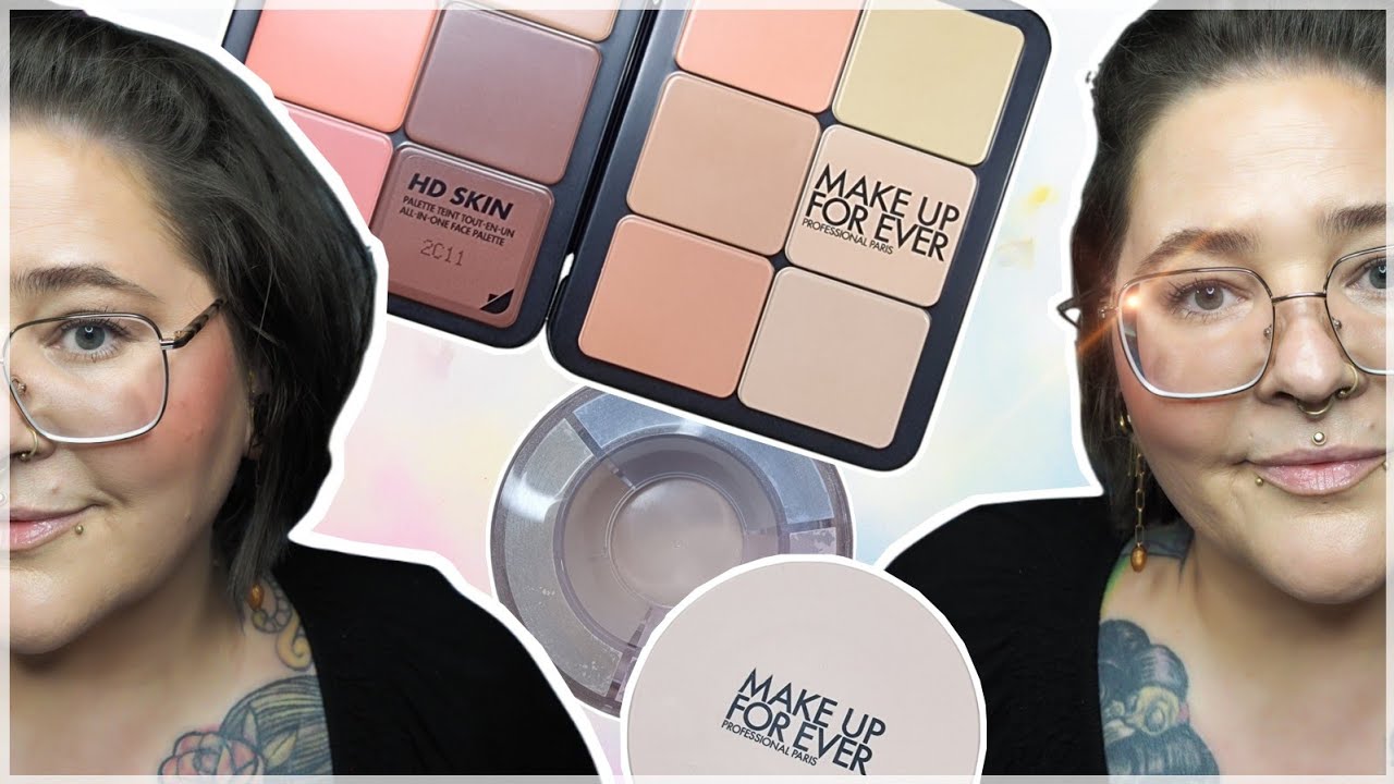 MAKE UP FOR EVER HD SKIN ALL IN ONE FACE PALETTE UND HD SKIN TWIST AND LIGHT POWDER | BIN WIEDER DA!