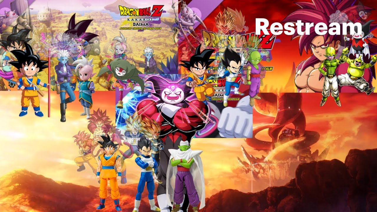 Playing All Dragon Ball Z Games| Dragon Ball Z Kakarot: Daima DLC: Full Playthough.
