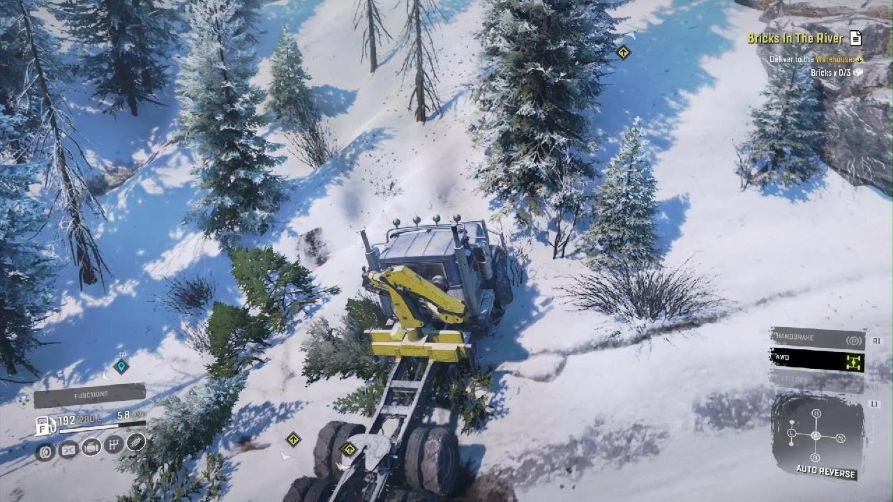 SnowRunner_Over-turning of trucks with Cargo is a Daily Bread.