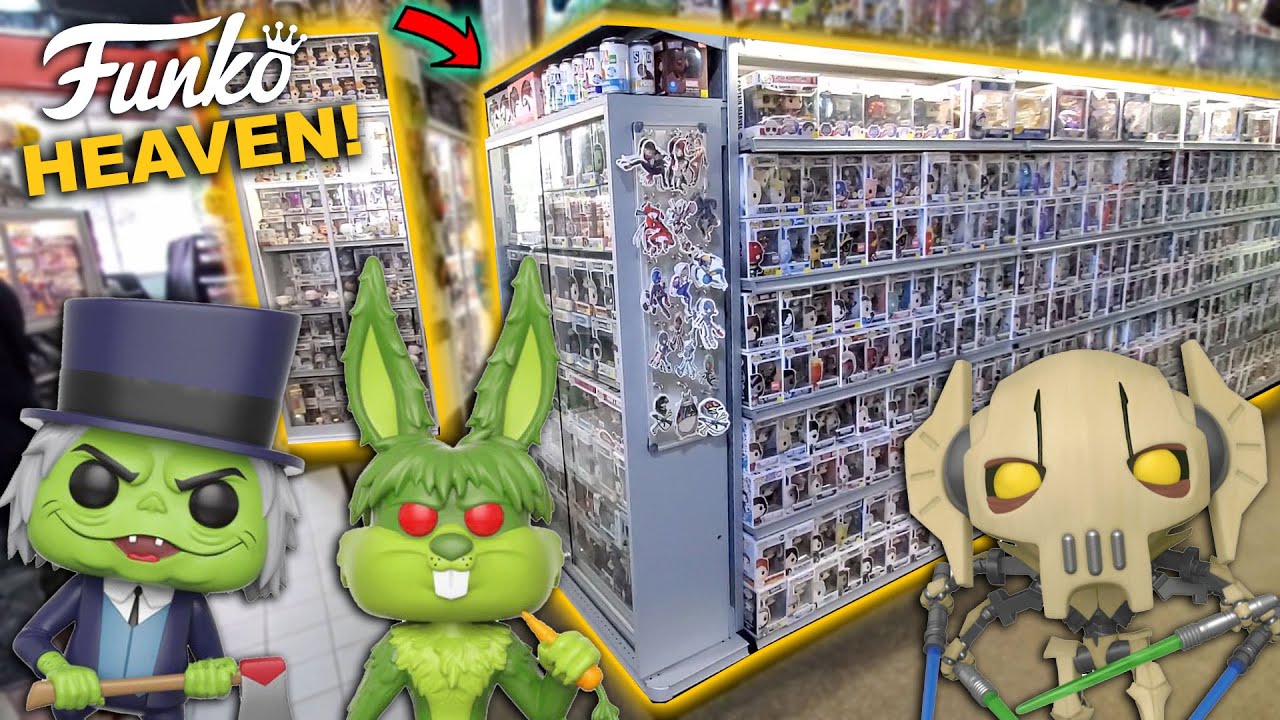 This Funko Pop Shop is INSANE! (Grails, Funko Pop Hunt)