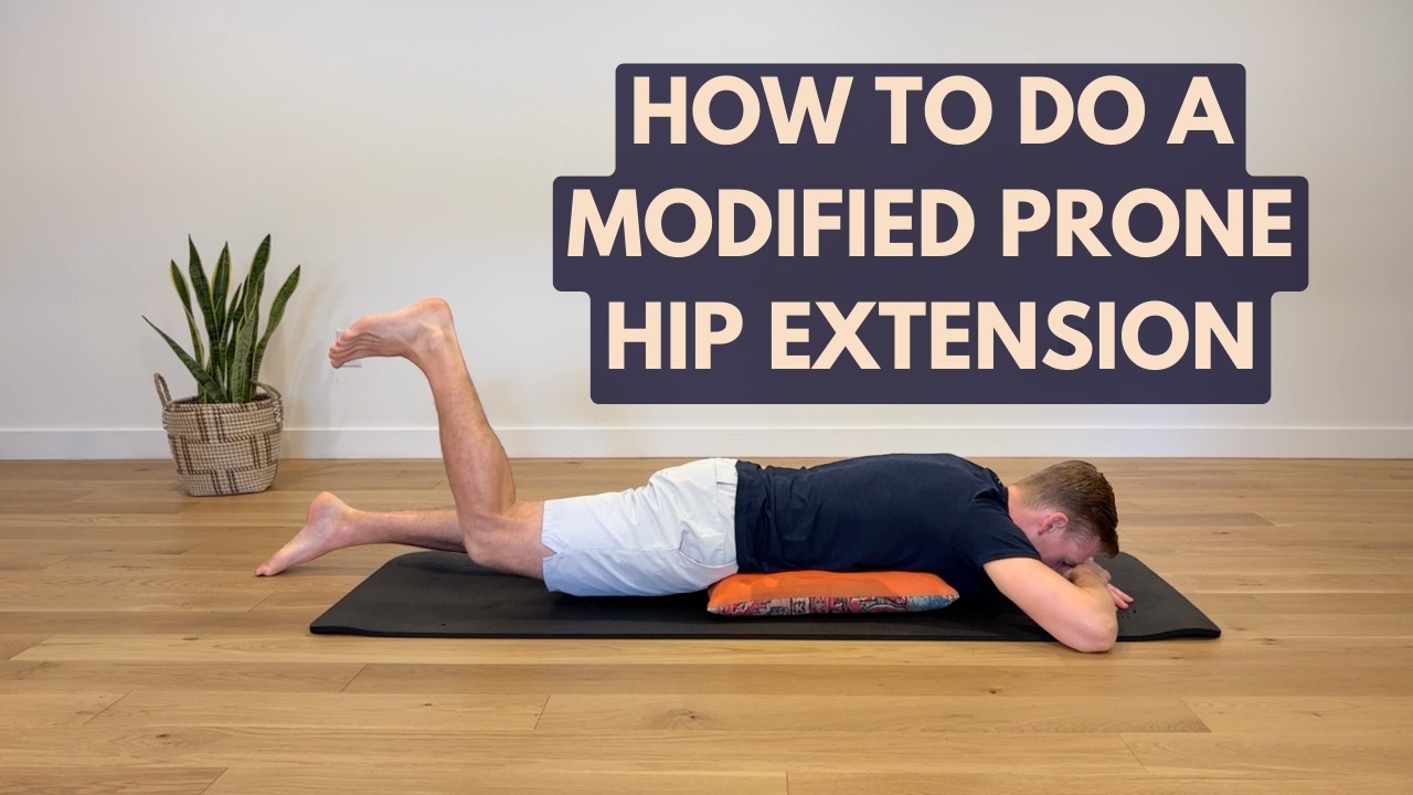 How To Do A Modified Prone Hip Extension