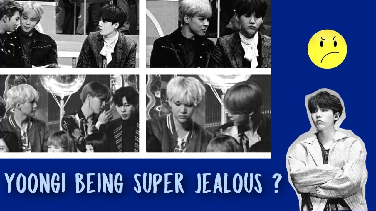 Yoongi being super jealous ❗️❔YOONMIN 💕