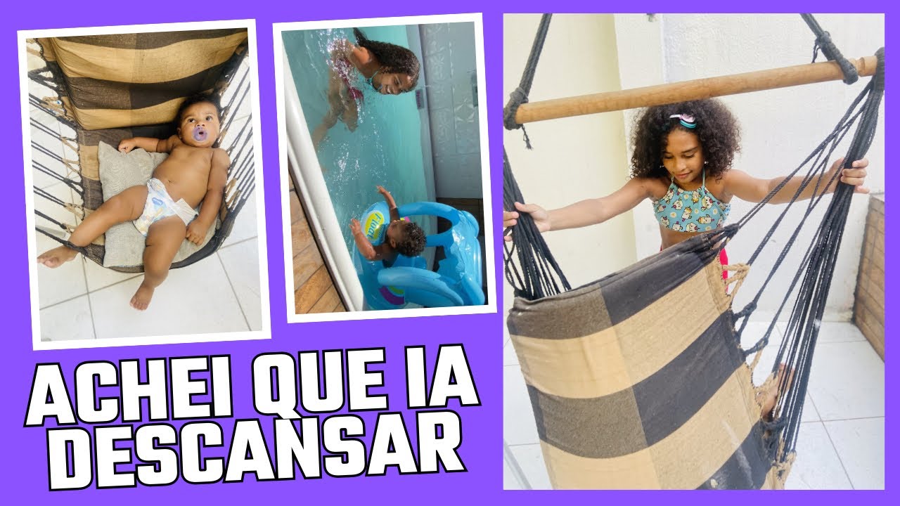 Achei que seria relaxante… mas levei dois filhos 😂