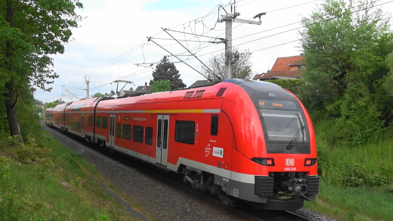 Moderner Bahnverkehr Bahnstrecke Coburg-Sonneberg