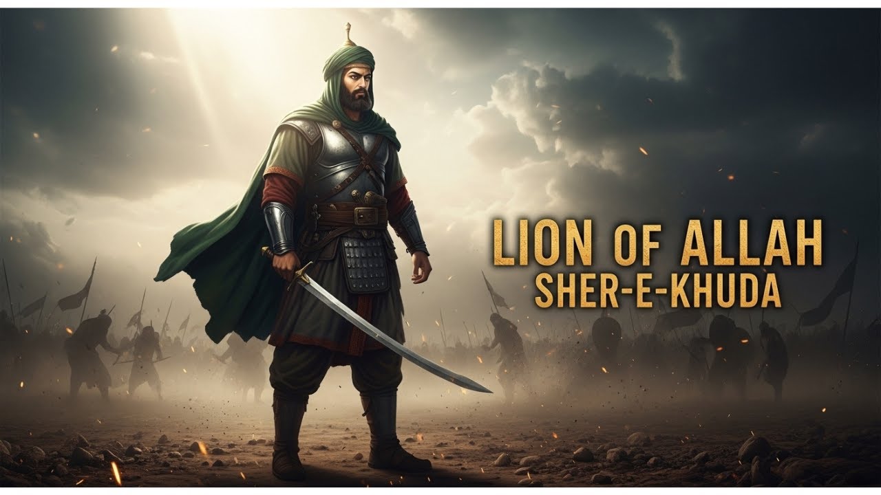 Imam Ali (RA): The True Face of Courage | Story of Faith, Justice & Zulfiqar