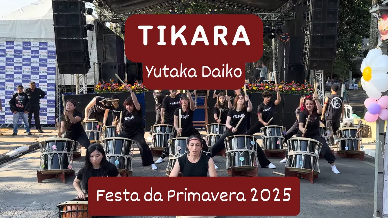 Yutaka - Tikara | Festa da Primavera em Itapecerica da Serra [27/09/2025]