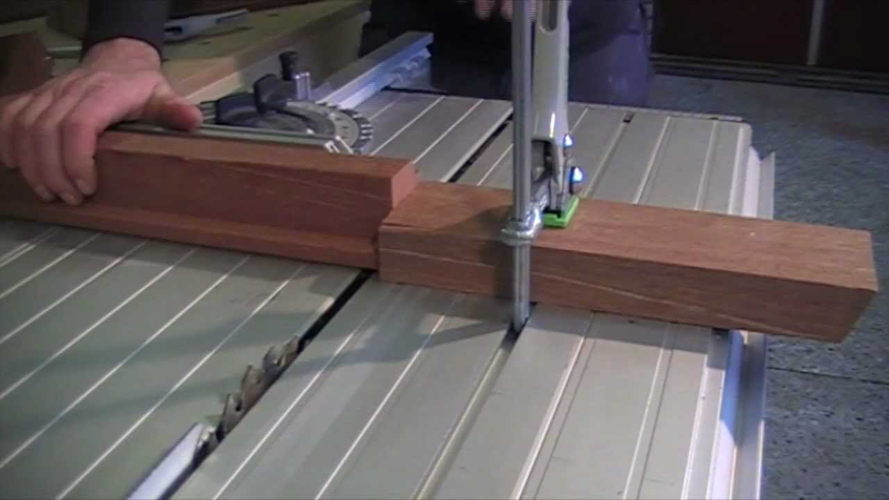 Een raam maken met de Festool Domino XL DF 700