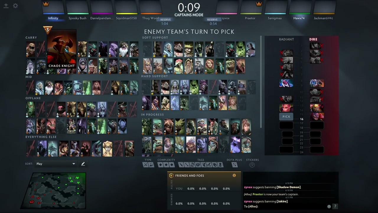 RD2L Est-Tues W6 Praetor v Infinity G1