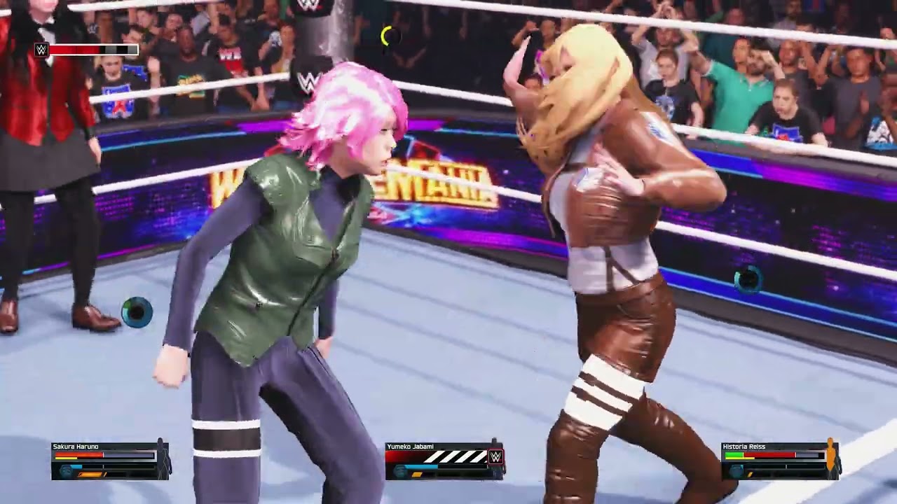 Sakura Haruno VS Historia Reiss | WWE 2K25 | ANIME | Naruto Shippuden VS Attack On Titan