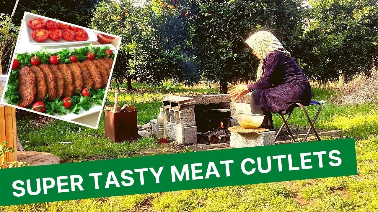 Make Cutlet (Kotlet) | Super Tasty Meat Cutlets Recipe | Persian meat patties with Shirazi Salad
