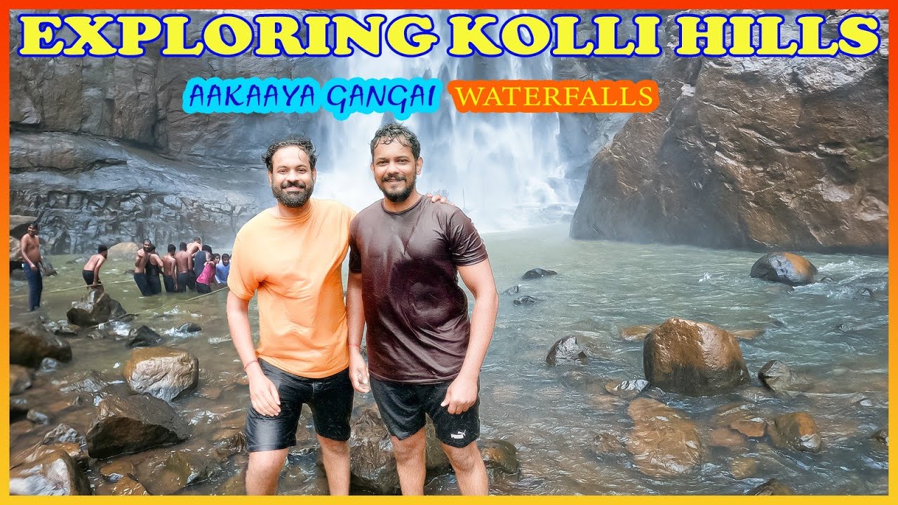 #kollihills  - Aagaya Gangai Falls Amazing Experience #meteor350