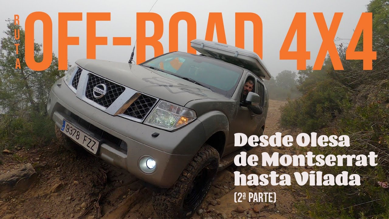 RUTA 4X4: DESDE OLESA DE MONTSERRAT HASTA VILADA (2ª PARTE)