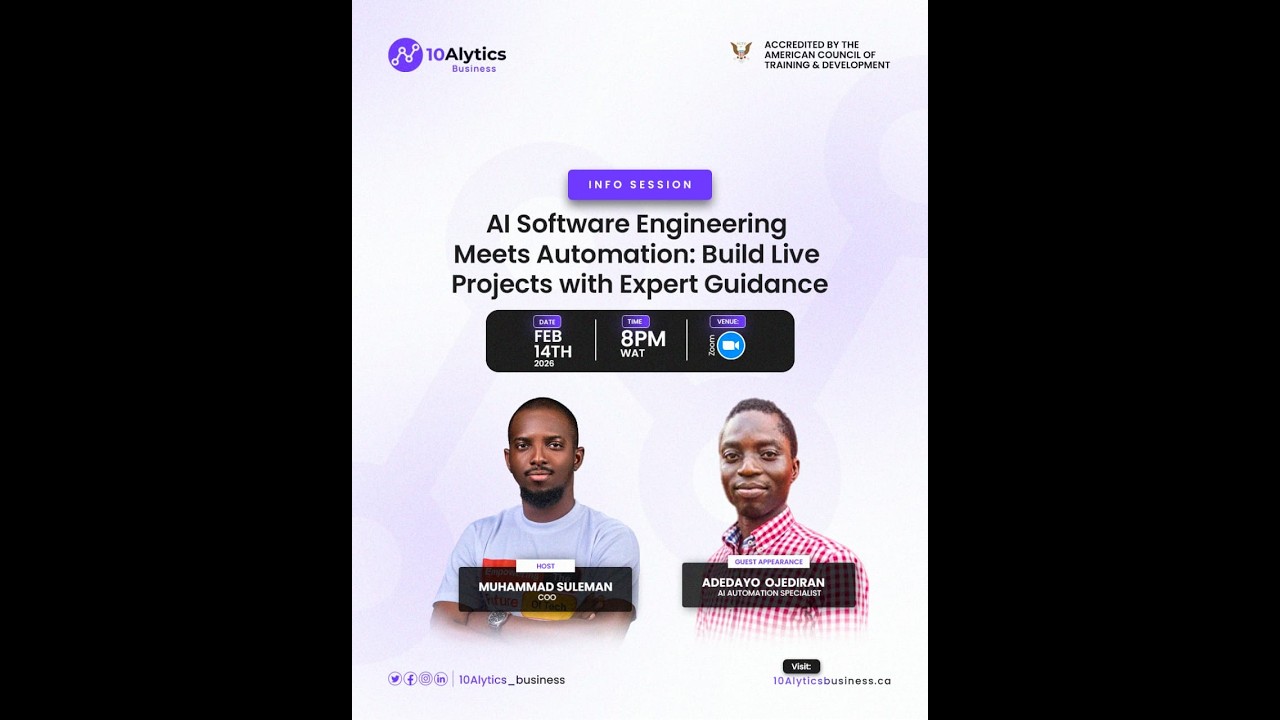 AI Software Engineering Meets Automation: Build Live Projects With Expert Guidance