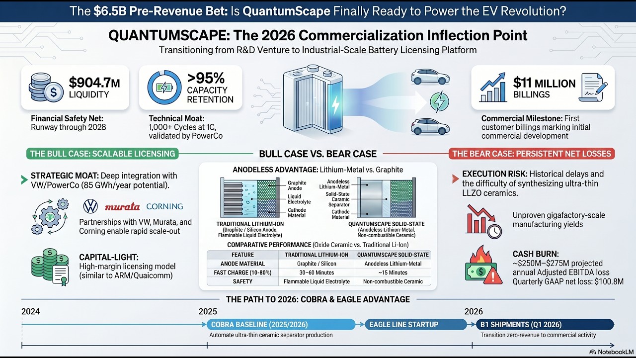 QuantumScape (QS): Revolutionary Battery Breakthrough or $6.5B Dream?