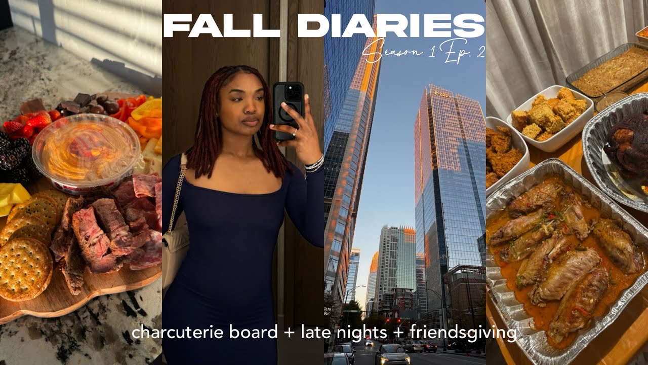 ДНЕВНИКИ ОСЕНИ | Сезон 1: Эпизод 2 | День благодарения в компании друзей + мясные закуски + кулин...