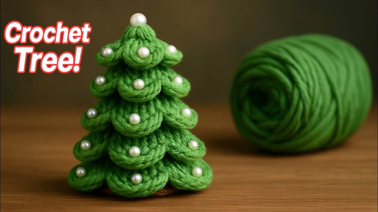 How to Make a Crochet Christmas Tree 🎄🧶