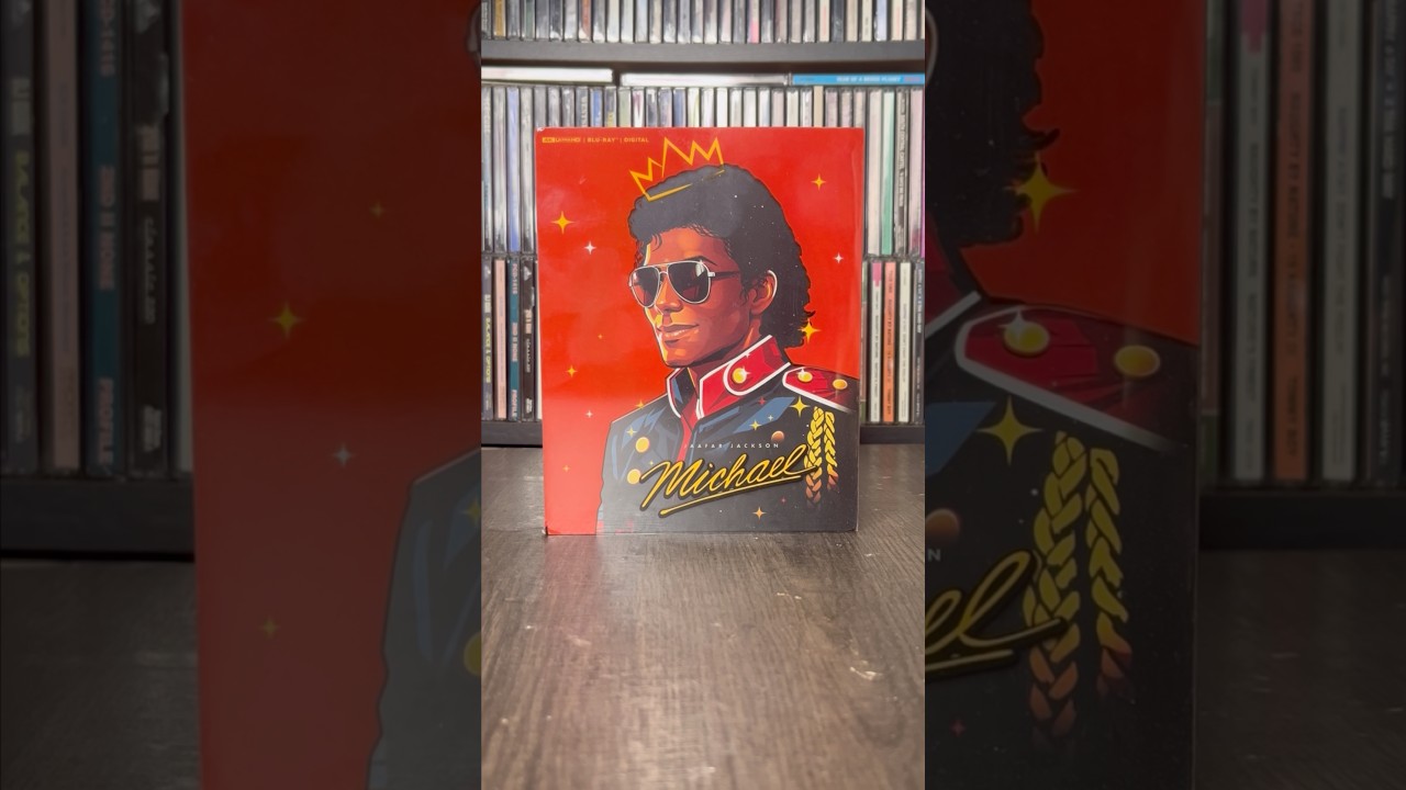 Распаковка Michael Jackson 4k Blu-Ray Steelbook #reels #youtubeshorts #фильм #любовь #кино #весел...