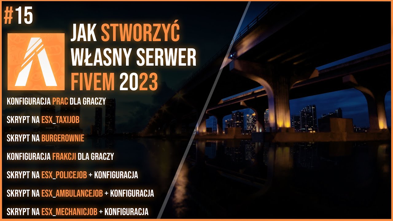 Wgranie urzędu pracy / Dodanie Pracy Taxi i Burgerowni / Frakcje Policji, Medyków, Mechaników FiveM