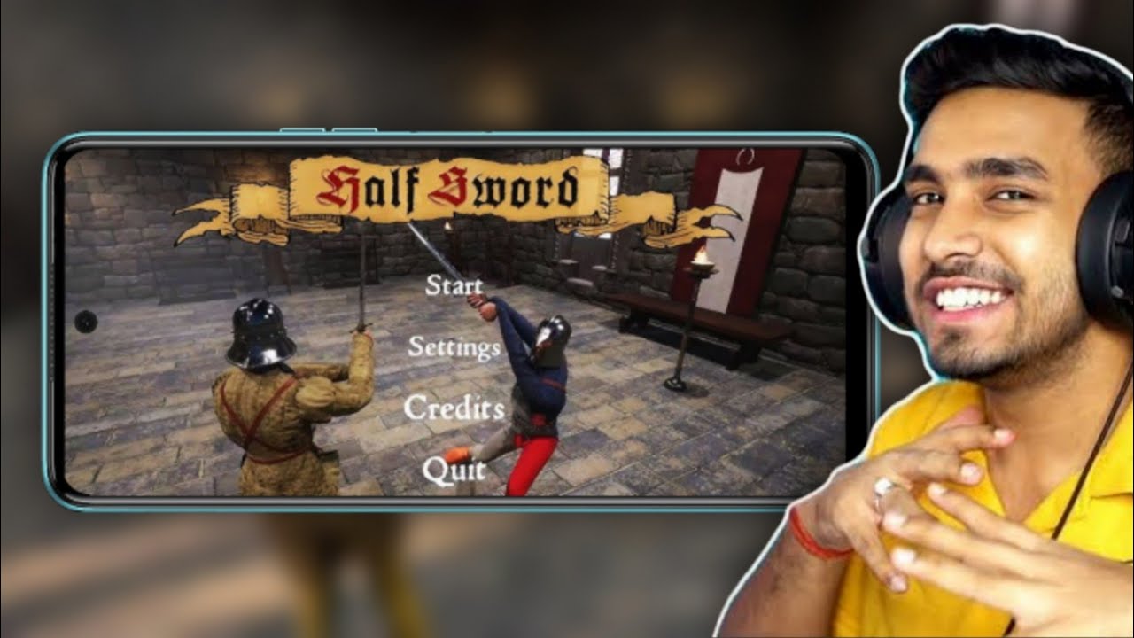 How to play half sword game in mobile