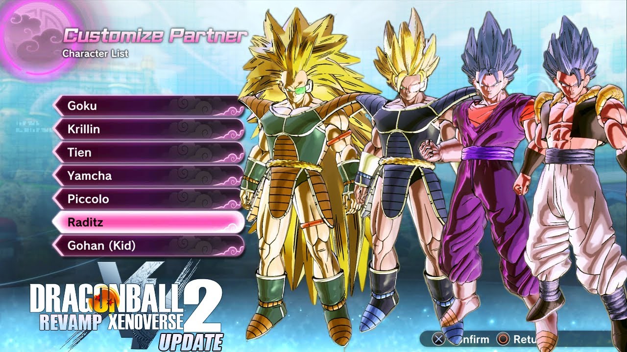 NEW FREE TRANSFORMING CUSTOM CHARACTER UPDATE!! - Dragon Ball Xenoverse 2 Revamp Mods