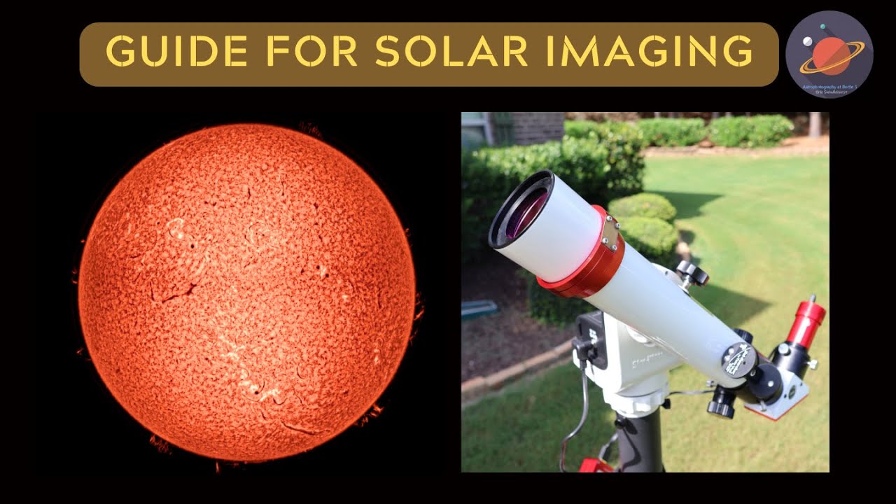 Quick Beginner's Guide to Solar Imaging with Lunt, Sky-Watcher, and ZWO ASI Cameras