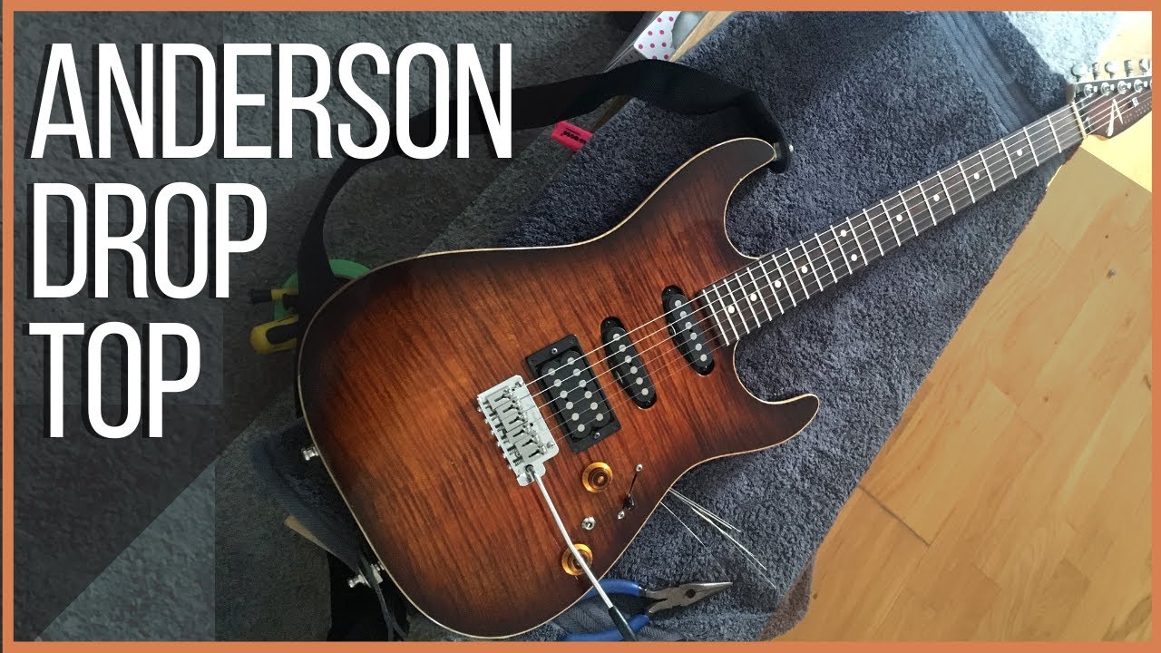 Tom Anderson Drop Top Hollow Guitar with H2+ & SA1 Pickups