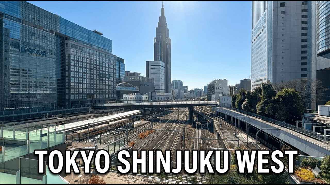【Shinjuku Tokyo】The Real Tokyo: Exploring Shinjuku West Exit - The Skyscraper Hub