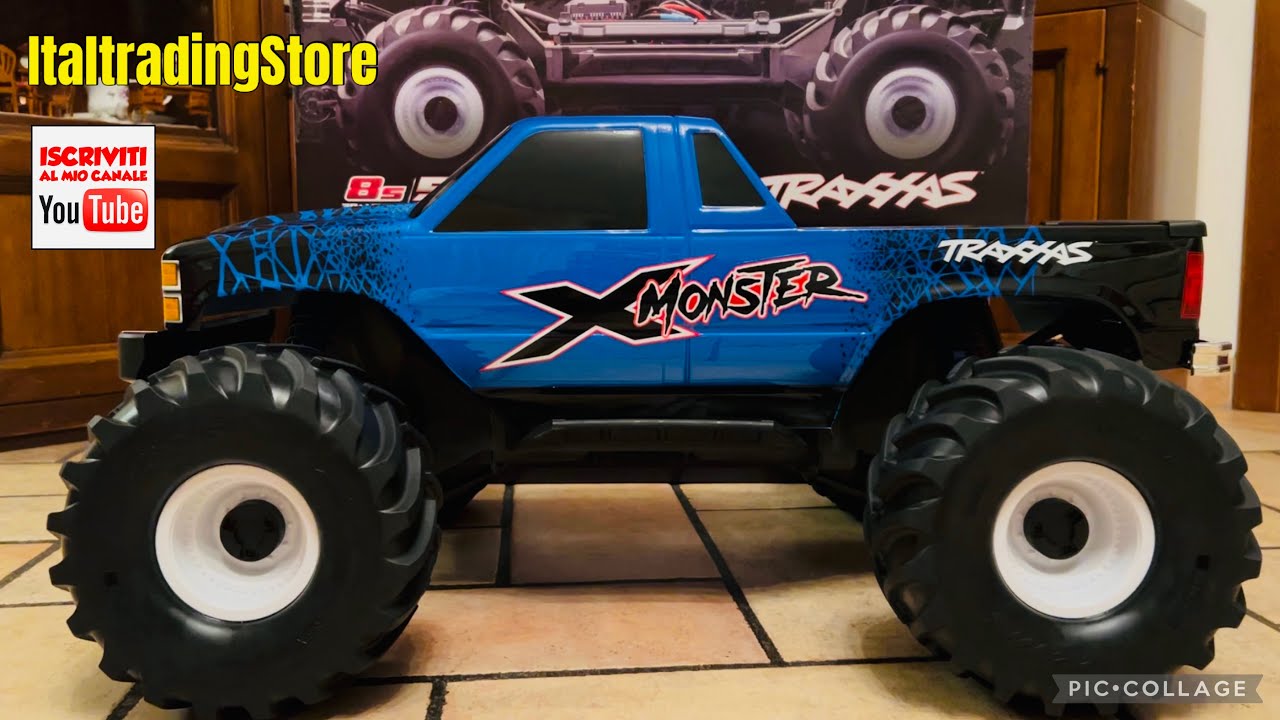 Traxxas XMaxx MT X-Monster VXL-8S Chevy Blue ❤️