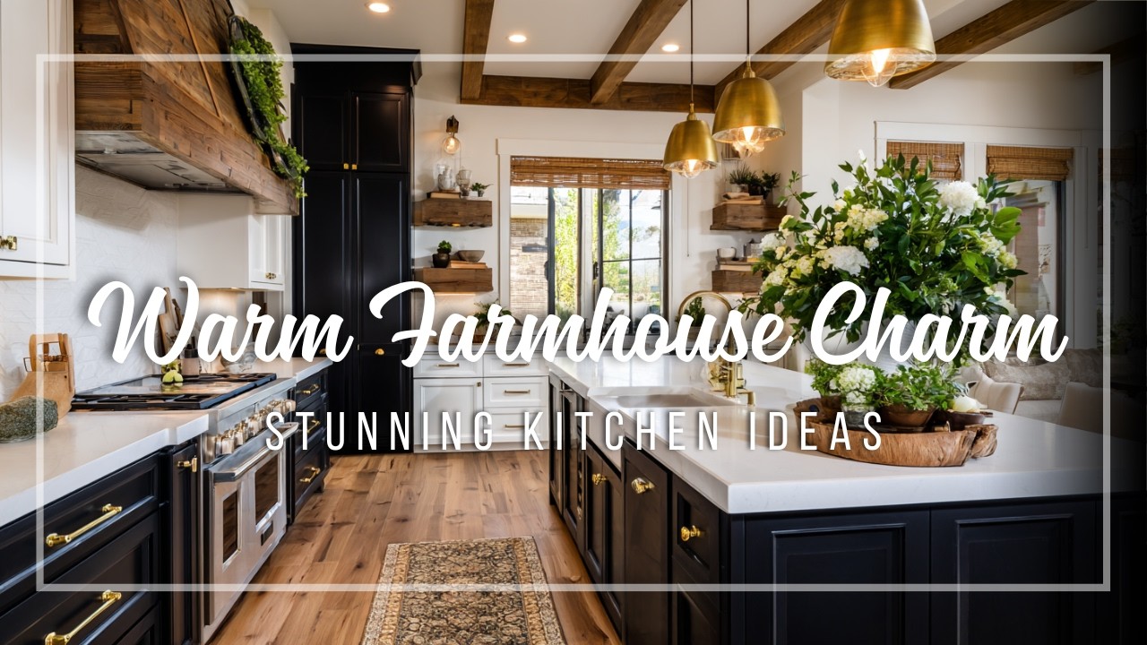 Modern Farmhouse Kitchen Tour 🚜 Cozy & Chic Design Ideas for a Rustic Feel