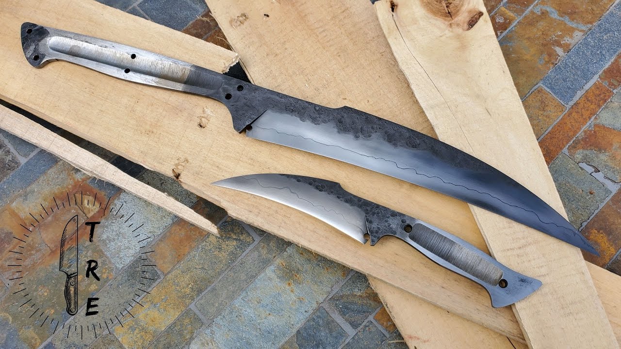 Acid Etching and Mustard Etching Some Crazy Knives? | Knife Maker Vlog
