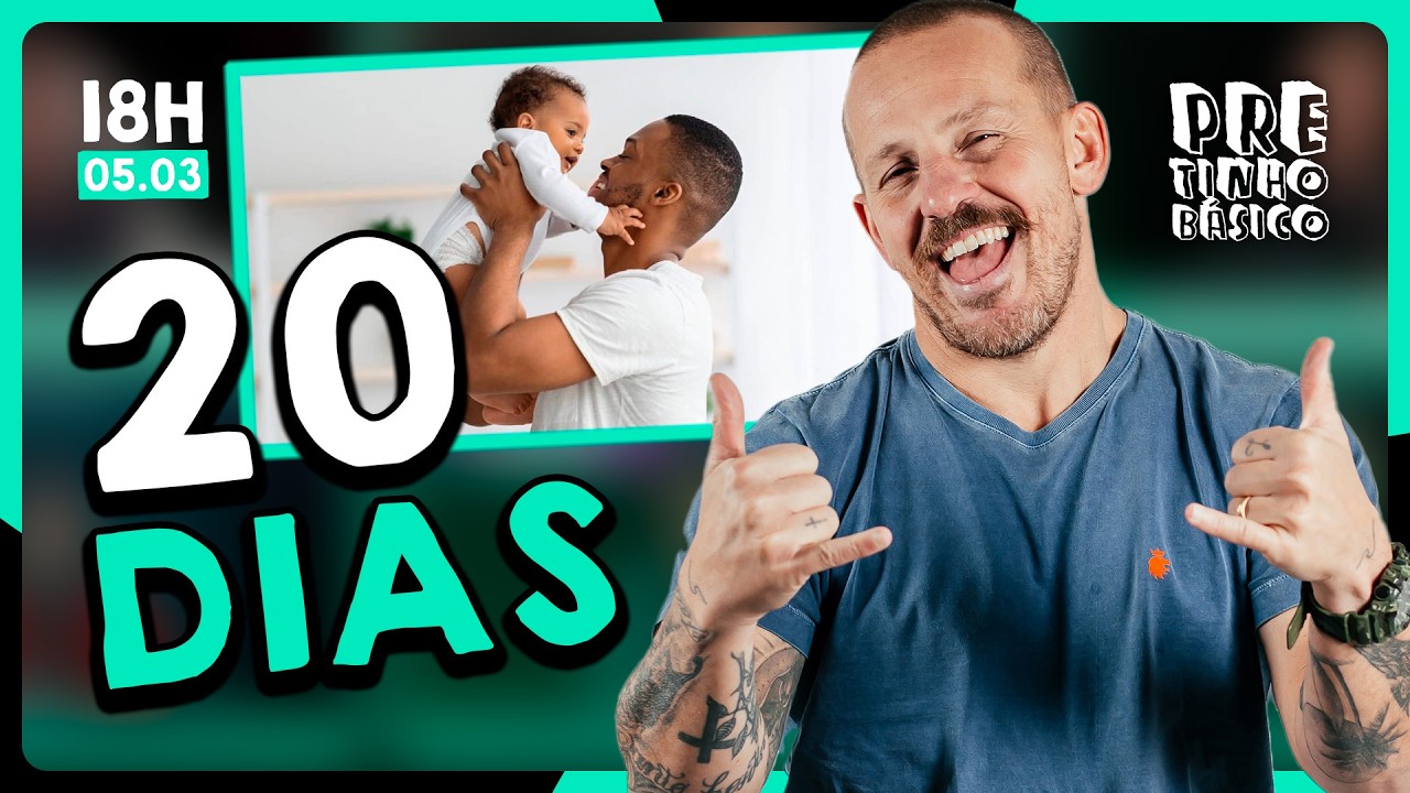 SENADO APROVA LICENÇA PATERNIDADE DE 20 DIAS | Cortes do Pretinho Básico | ATL TV