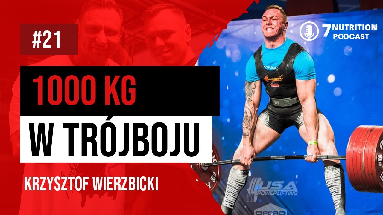 Krzysztof Wierzbicki - na zawodach podchodził pod 503kg w martwym ciągu! PLAN - 1000kg w trójboju