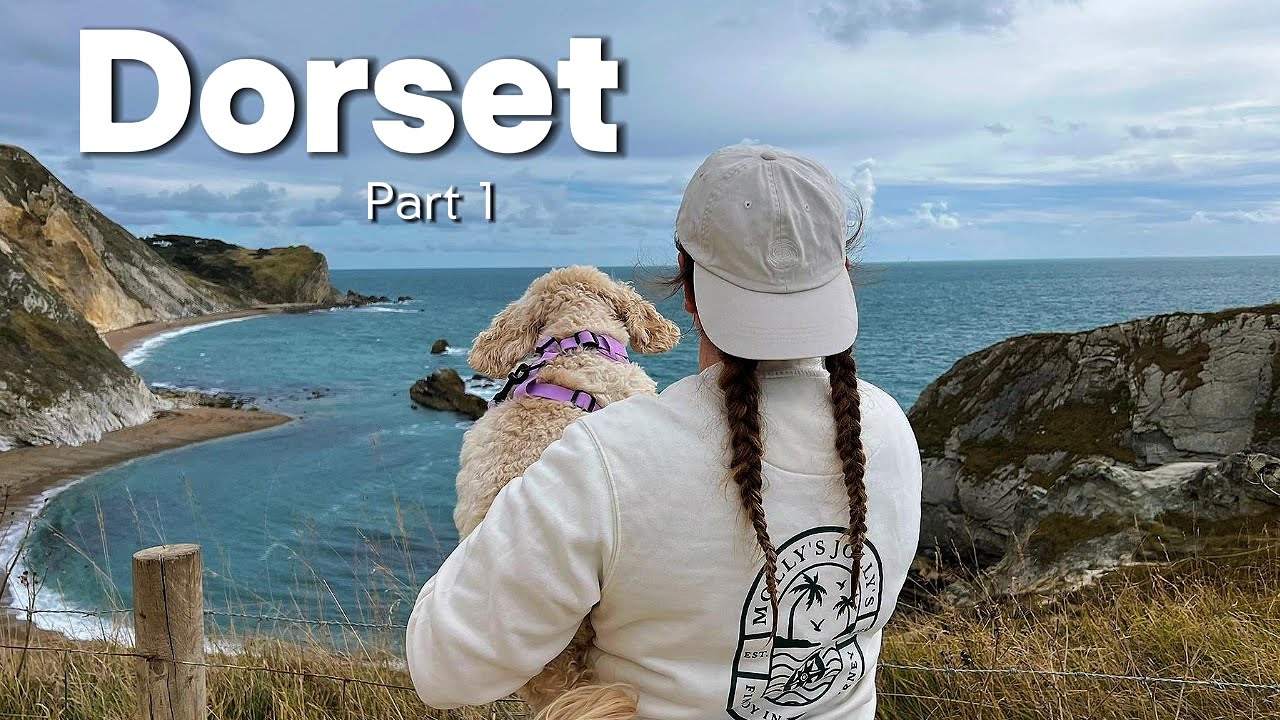 Dorset Part 1, Lulworth Cove, Durdle Door & Man O' War (Cute Sheppard's Hut, Fish & Chips and Dogs)