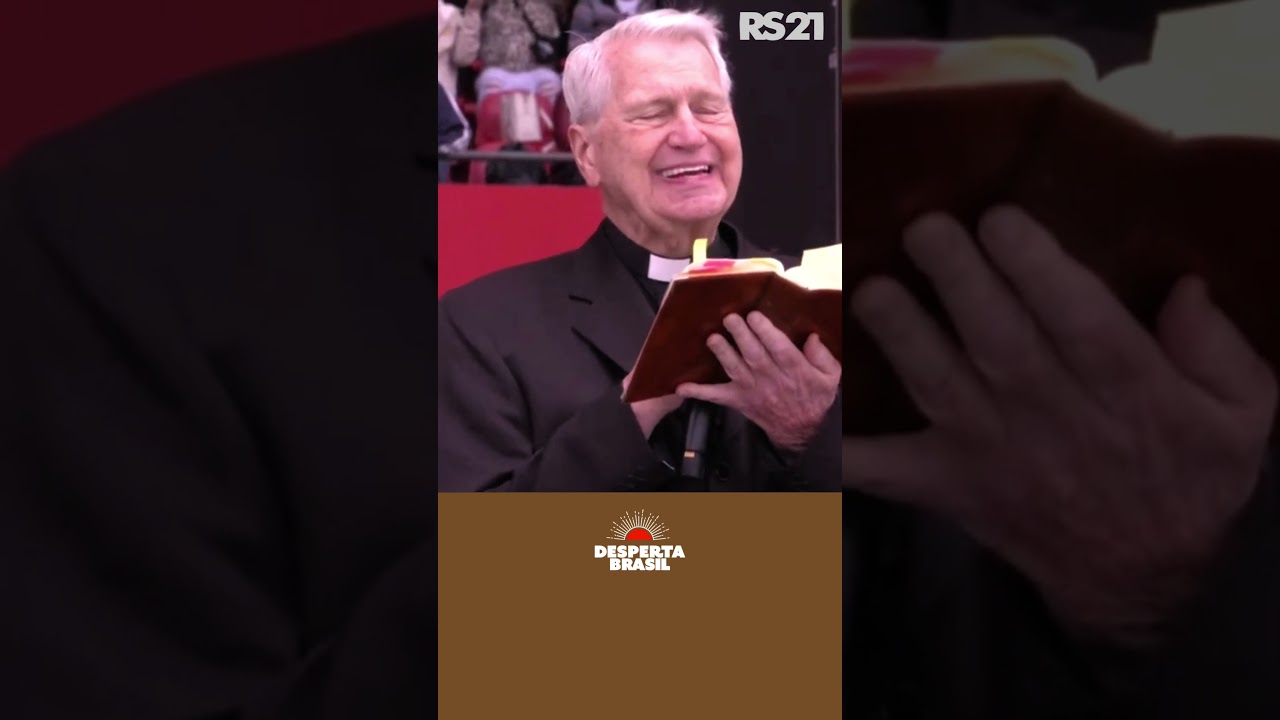 Ora&ccedil;&atilde;o com Padre Eduardo Dougherty, SJ durante o Desperta Brasil #rs21 #shorts #despertabrasil