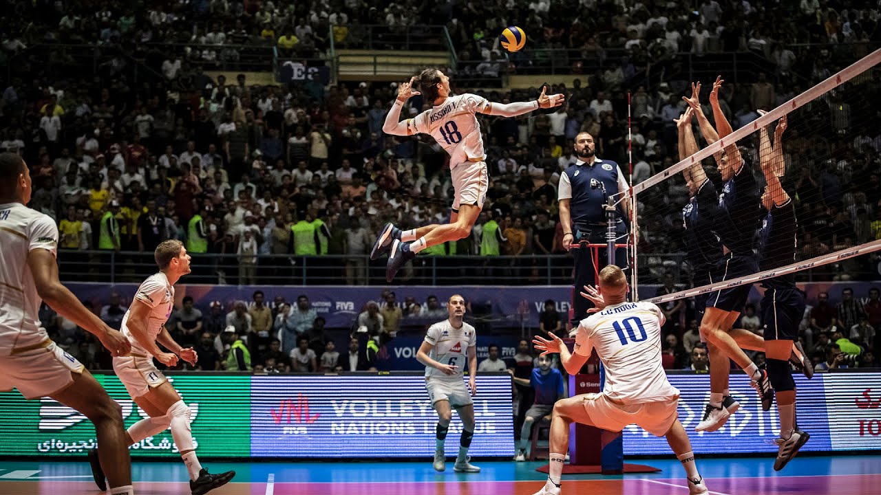 The Art of Thibault Rossard | Creative Volleyball Outside Spiker
