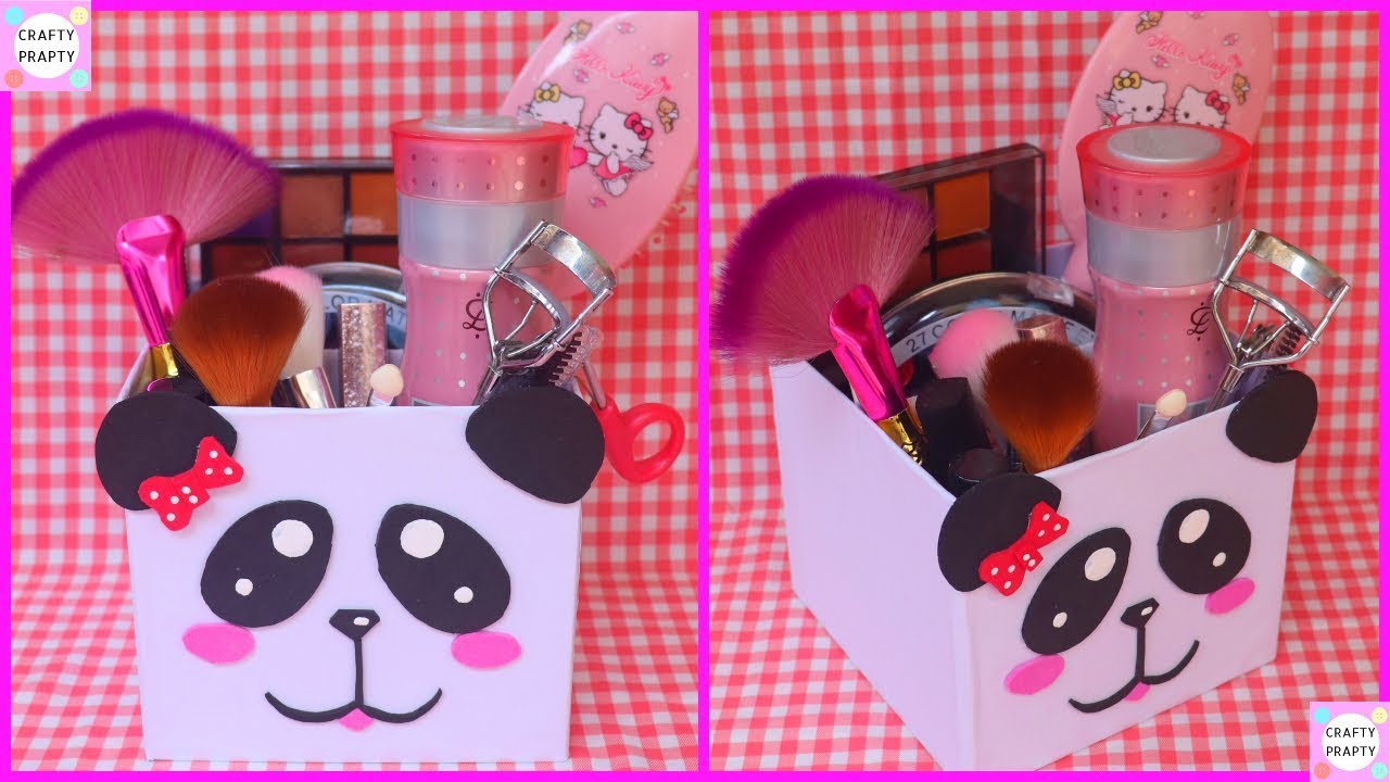 DIY KAWAII ORGANIZER\ROOM DECOR /How to make a panda Organizer