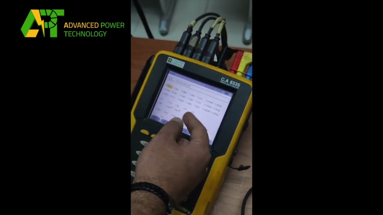 CA8335 Power Quality شرح عملي لتشغيل جهاز الباور كواليتي الجزء الثالث (Trend, Capture, Alarm Modes )