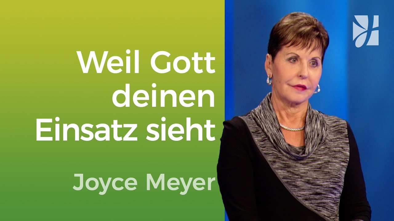 Es lohnt sich: SEI EIN INVESTOR FÜR GOTT 😇 – Joyce Meyer – Mit Jesus den Alltag meistern