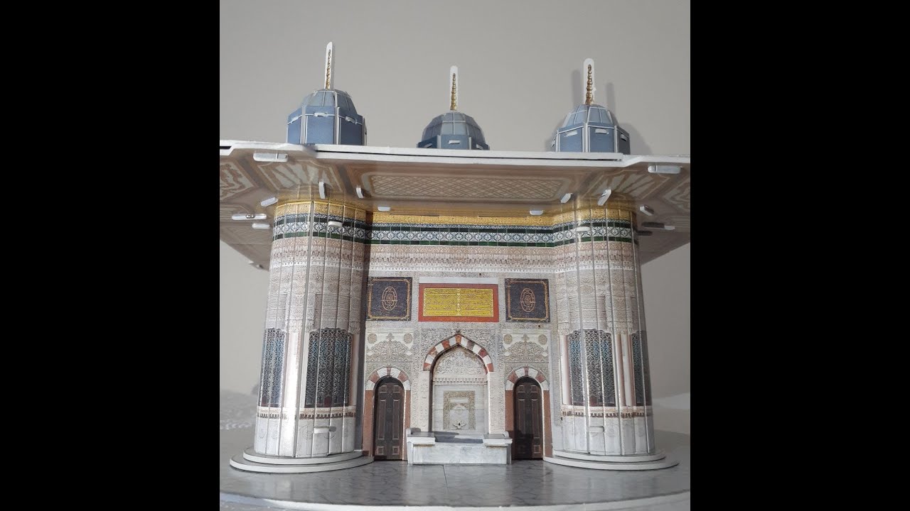 3D PUZZLE     III.AHMET ÇEŞMESİ   -  FOUNTAIN OF AHMED III