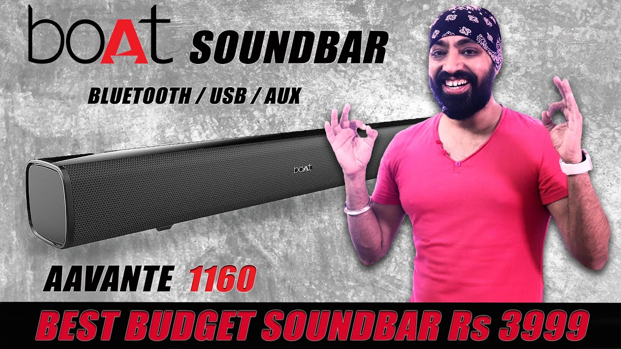 Boat Soundbar Aavante 1160 for Rs 3999 - In-Depth Review - Value for Money