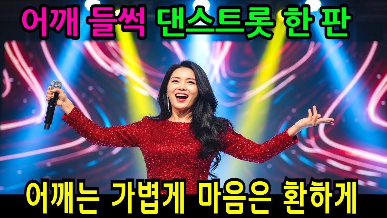 어깨 들썩! 기분 좋아지는 댄스트롯 한 판어깨는 가볍게, 마음은 환하게