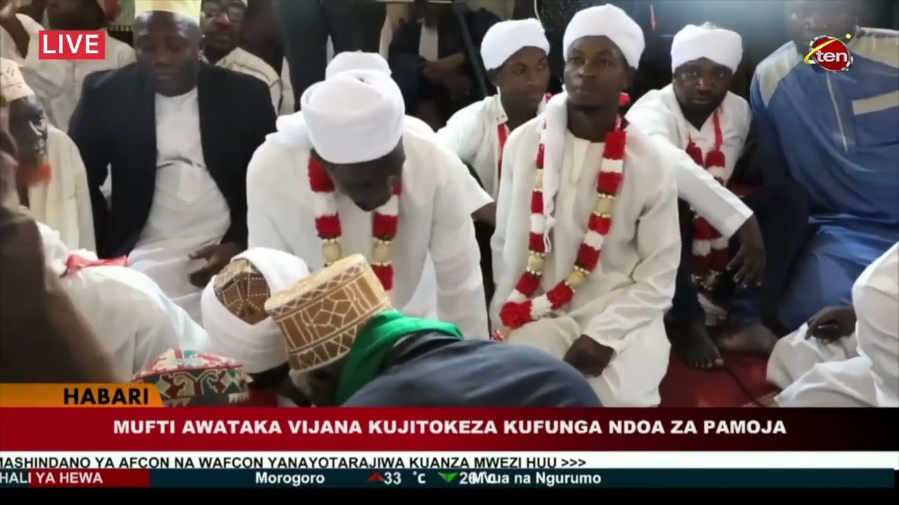 Waislam kufungishwa ndoa na Ofisi ya Mufti