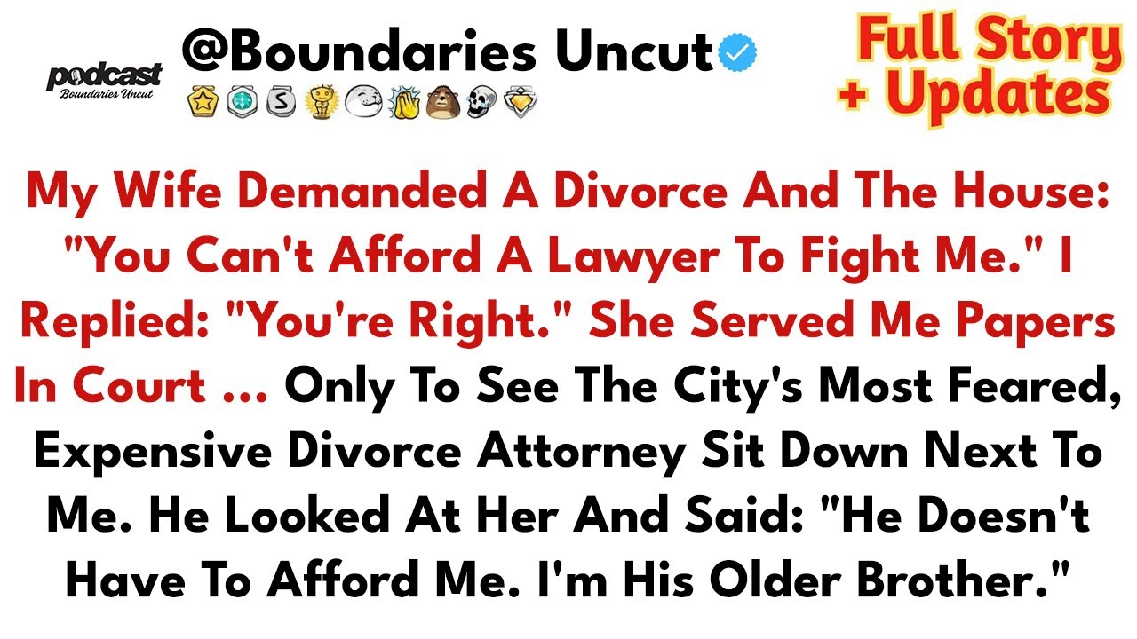 My Wife Demanded A Divorce And The House: 